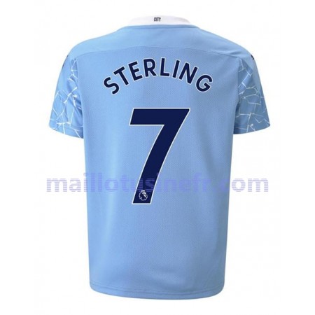 Maillot de Foot Manchester City Raheem Sterling 7 Domicile 2020-21 Maillot de Foot Manchester City Raheem Sterling 7 Domicile 2020-21